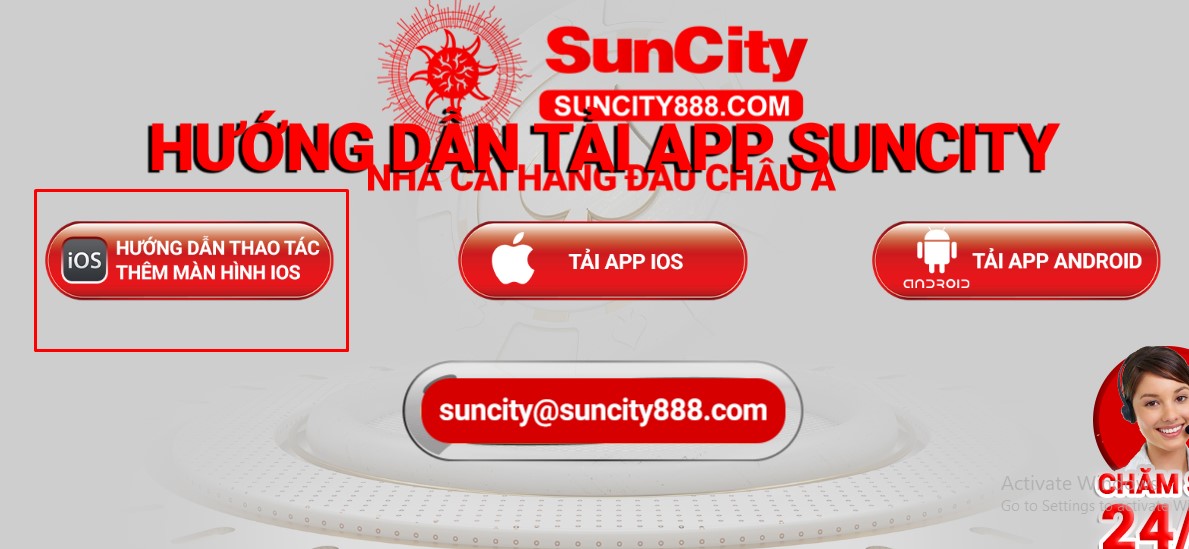 Hướng dẫn cách tải app Suncity chuẩn nhất