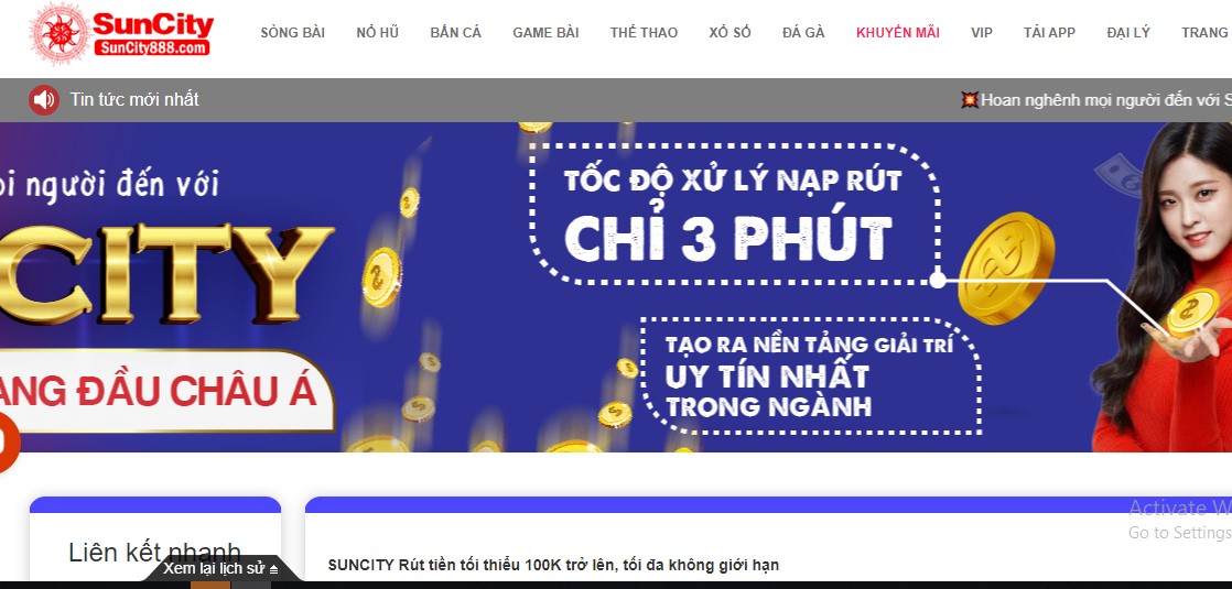 Hướng Dẫn Rút Tiền Suncity Nhanh Chóng Cho Anh Em “Gà Mờ”